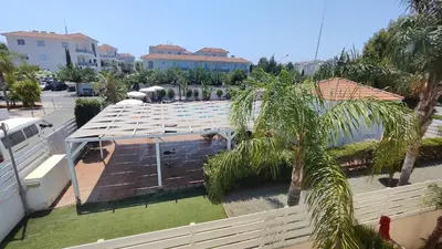 an overhead view of a house with a roof at My Mythical Pearl in Protaras