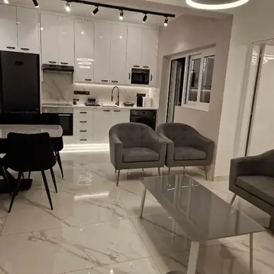 3 rooms modern apartment close to the beach!