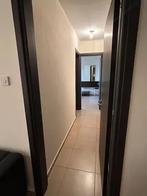 a hallway leading to a room with a hallway at Modern 2BR Appartment near Finikoudes beach - Larnaka in Larnaka