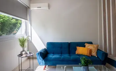 Gallery image of LIORA 2 Bedroom Apartment in Central Limassol with Balcony 5Gbps Fiber WiFi Private Parking and Air Conditioning Just 250m from the Beach in Limassol