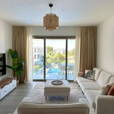 Bohemian penthouse in Girne Alsancak
