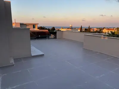 a view from the roof of a building at Veray Homes, Alsancak in Ayios Dhometios
