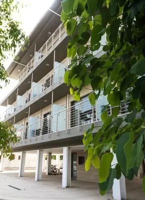 an external view of a building with a balcony at Olivier Residence in Nicosia