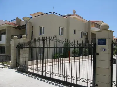 a gate in front of a house at Pyla Gardens A101 in Pyla