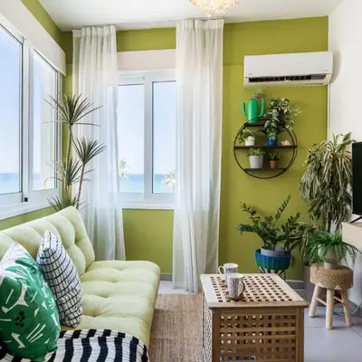 Whispering Palms 1-BR Apt By Finikoudes Beach