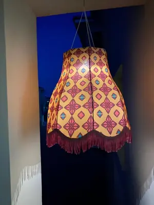 a pendant light is hanging in a room at Great Kings Resort, Kapparis, Cyprus - Self Catering Apartment, Sleeps 6 in Paralimni