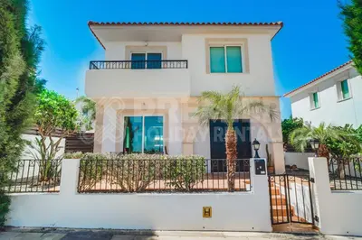 a villa with a view of a villa at Villa Seaview in Protaras