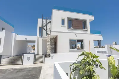 a villa with a view of the house at Sol E Mar Villas ( Gold Emerging Villas ) in Protaras