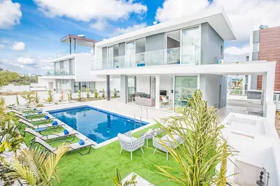 an image of a house with a swimming pool at Olivine Pearl OL21 in Protaras