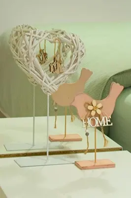 a heart shaped cake with a horse and a home sign at ALEX APARTMENT in Strovolos